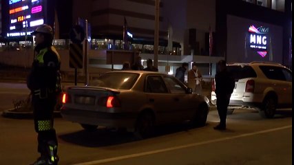 Erzurum'da Polisten Asayiş ve Trafik Uygulaması