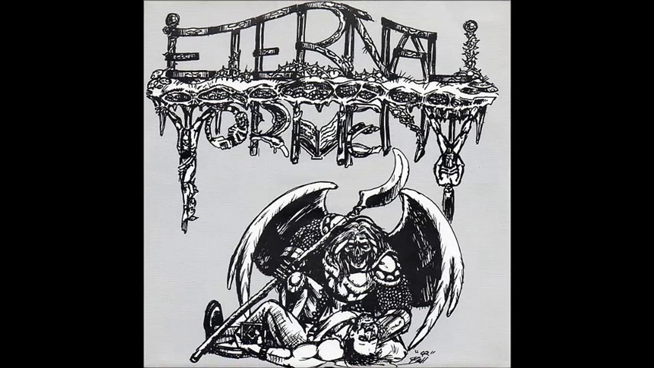 ETERNAL TORMENT (Usa) Downfall of human existence Ep - Review (Death metal, old school, 90s)
