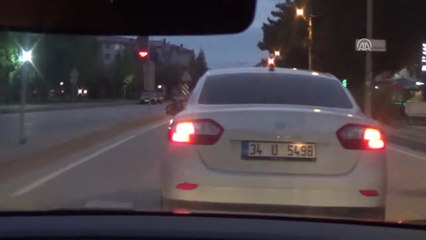 Bolu'da Polis-şüpheli Kovalamacası