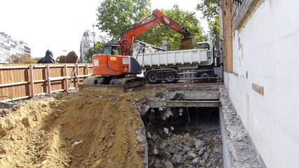 Sur le chantier (septembre 2017)  | Musée de la Libération de Paris, le déménagement