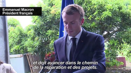 Martinique: Macron évoque la pollution au chlordécone