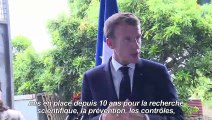 Martinique: Macron évoque la pollution au chlordécone