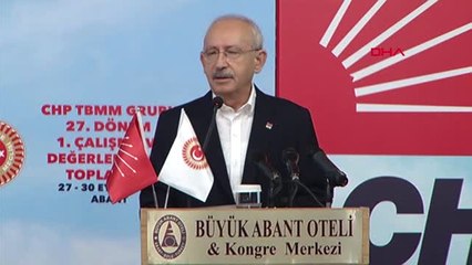 CHP Lideri Kılıçdaroğlu, 1. Çalışma-Değerlendirme Programı'nın Açılışında Konuştu-2
