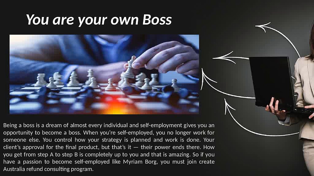 Refund Consulting Program Reviews - Why Becoming Self-Employed is the Best Option