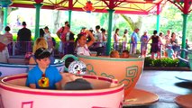 Family trip to Disneyland Amusement Park with Vlad and Nikita
