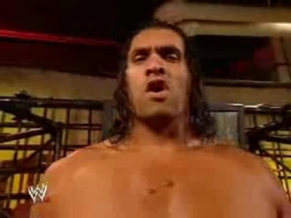 Video WWE ARMAGEDDON 16 12 2007 Great Khali Interview - wwe,