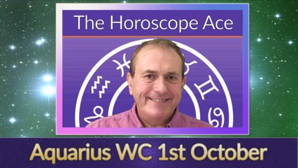 Aquarius Weekly Horoscope from 1st October - 8th October