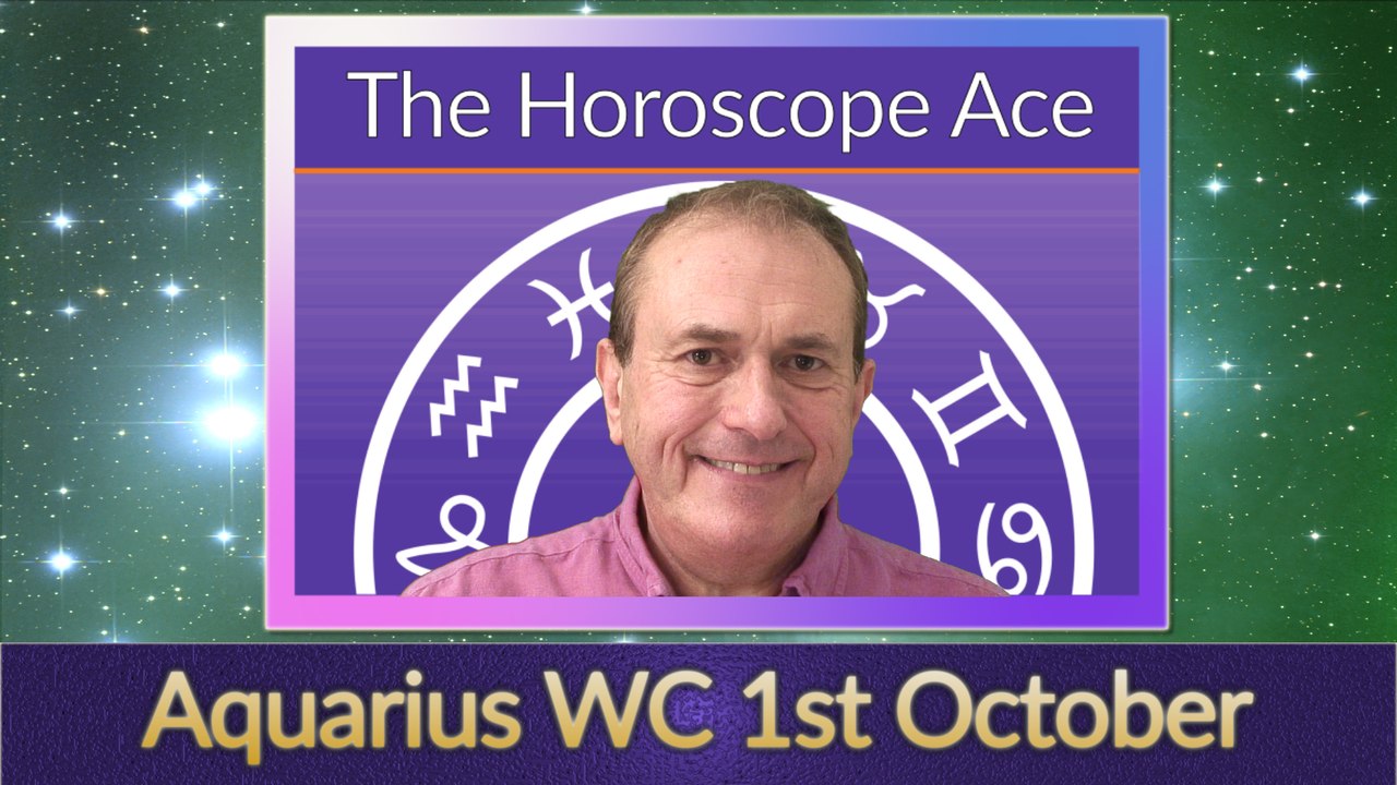Aquarius Weekly Horoscope from 1st October - 8th October