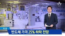 ‘수출 버팀목’ 반도체마저…가격 25% 하락 전망