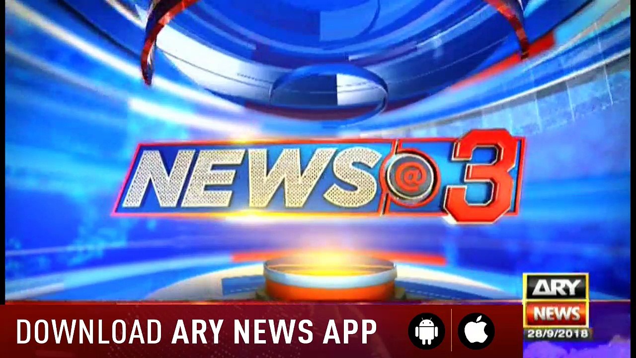 News @ 3 - 28th September 2018