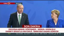 Cumhurbaşkanı Erdoğan Almanya'da