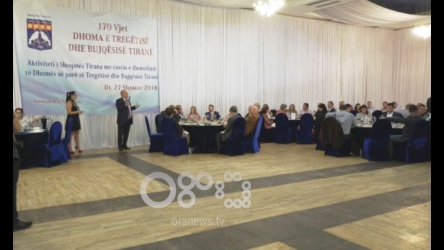 Ora News - Shoqata Tirana feston 170-vjetorin e Dhomës së Parë të Tregtisë dhe Bujqësisë