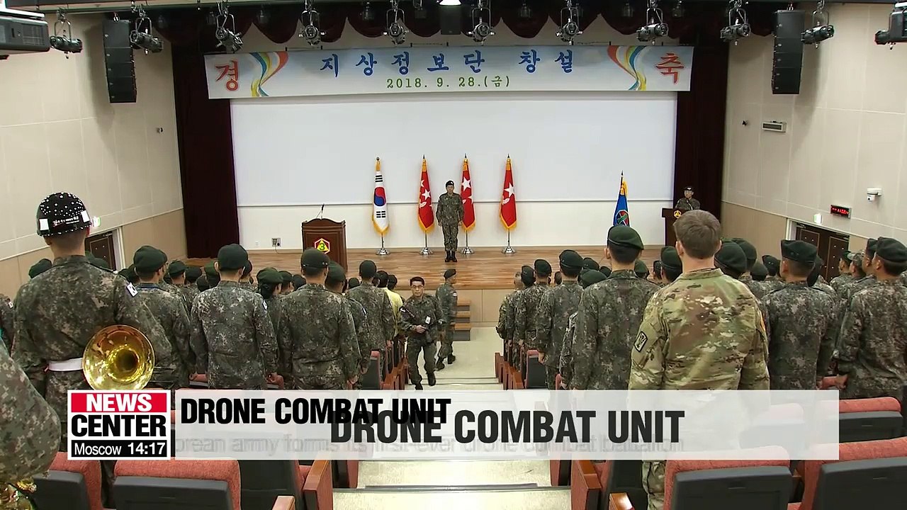 S. Korean army forms its first-ever drone combat battalion