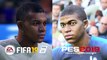 Les visages des stars : FIFA 19 vs PES 2019