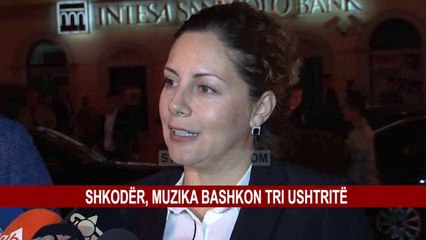 SHKODËR, MUZIKA BASHKON TRI USHTRITË