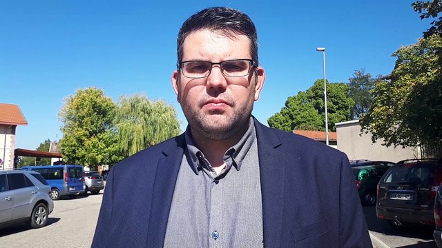 Adrien Bourlez, président de la FDSEA de l'Ain