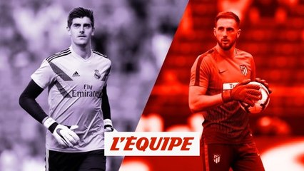 Le match Courtois VS Oblak en 4 rounds - Foot - ESP