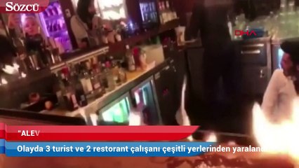 İstanbul Etiler'de bulunan Nusr-et lokantasında yapılan alev şov faciaya dönüştü.