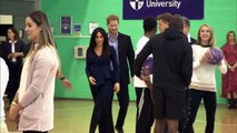 Prince Harry gives Meghan reassuring hug ahead of Coach Core Awards