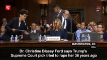 Key moments from the emotionally charged Ford/Kavanaugh hearings