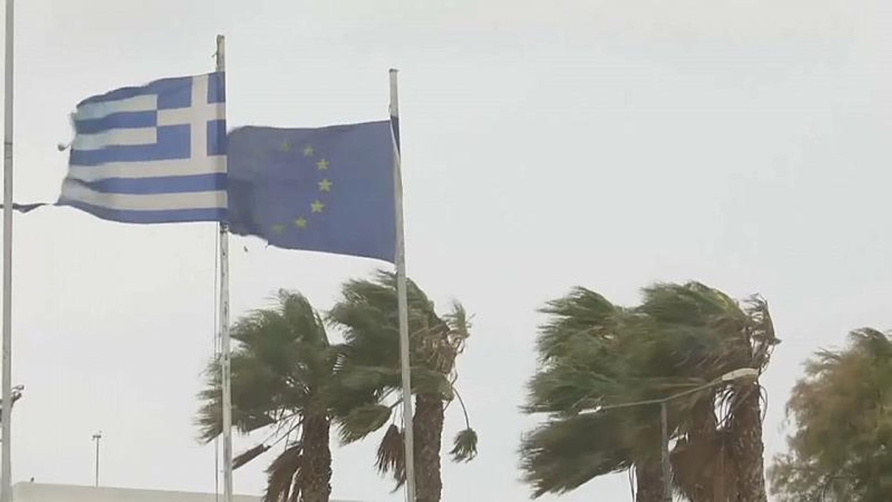 Hurrikan 'Sorbas' bedroht Griechenland