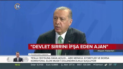 "Can Dündar bir ajandır"