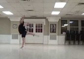Plus-Size Dancer Freestyles Incredible Moves