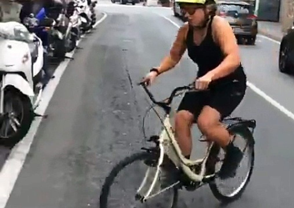 Fahrrad trick selbstexperiment,schafft die das