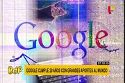 Dos décadas: Google se posiciona como una de las multinacionales más poderosas del mundo