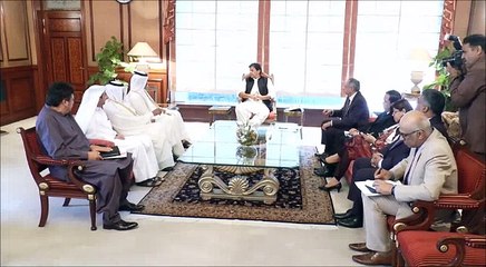 Qatar Petroleum CEO Saad Sherida Al-Kaabi calls on PM Imran