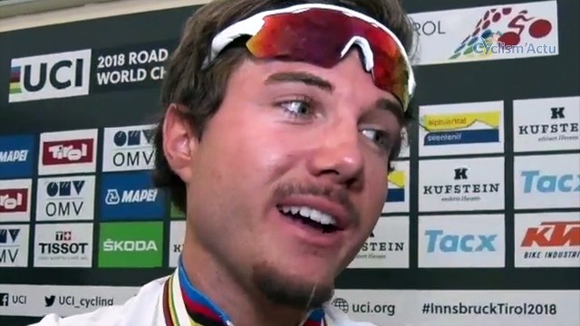 Mondiaux - Innsbruck-Tirol 2018 - Marc Hirschi champion du monde Espoirs : C'est énorme ce qui m'arrive