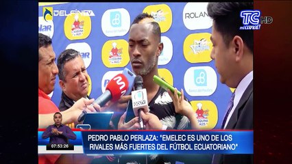 Pedro Pablo Perlaza- “Emelec es uno de los rivales más fuertes del fútbol ecuatoriano”