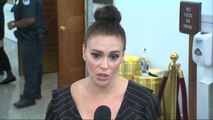 Alyssa Milano On Attending Ford-Kavanaugh Hearing