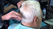 Yaşlılara tıraş hizmeti
