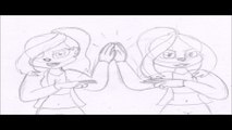 Happinix Club - Cat Twins Magic Winx Transformation (Animatic)