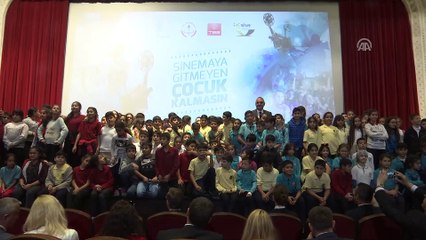 Kültür ve Turizm Bakanı Ersoy, 'Sinemaya Gitmeyen Çocuk Kalmasın' etkinliğine katıldı - İSTANBUL