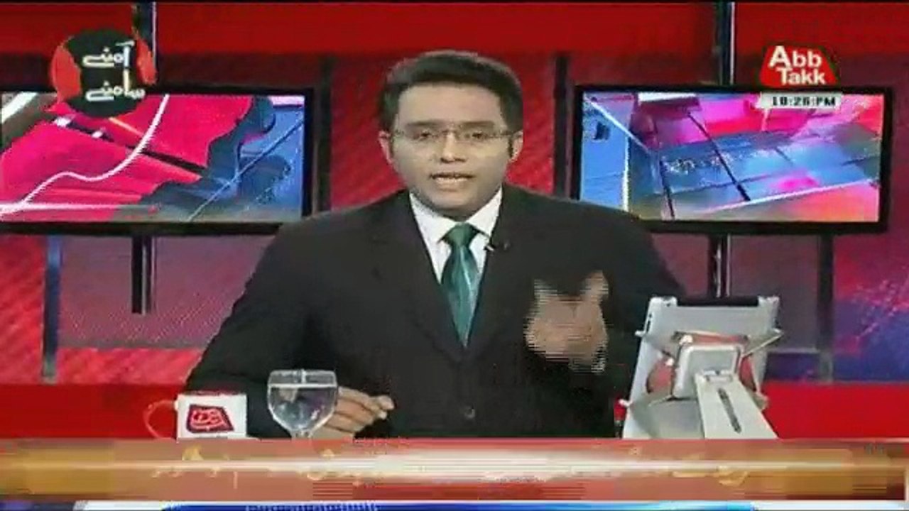 Aamnay Samnay on Abb Takk News - 28th September 2018
