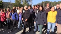 Kılıçdaroğlu, bazı milletvekilleri ile Abant Gölü çevresinde yürüyüş yaptı - BOLU
