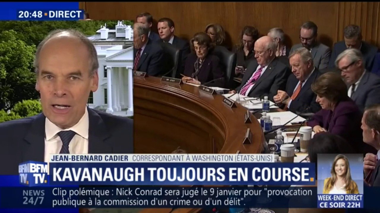 Aux États-Unis, Kavanaugh toujours en course pour la Cour suprême