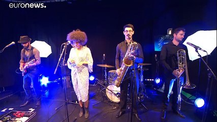 Watch: The Buttshakers perform in Euronews' studio