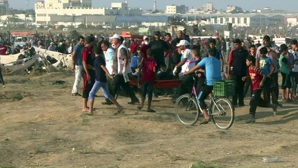 Dia sangrento em Gaza