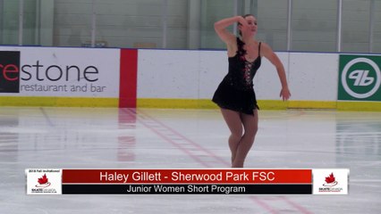Junior Women Short Program - 2018 Fall Competitive Invitational- Blue Arena