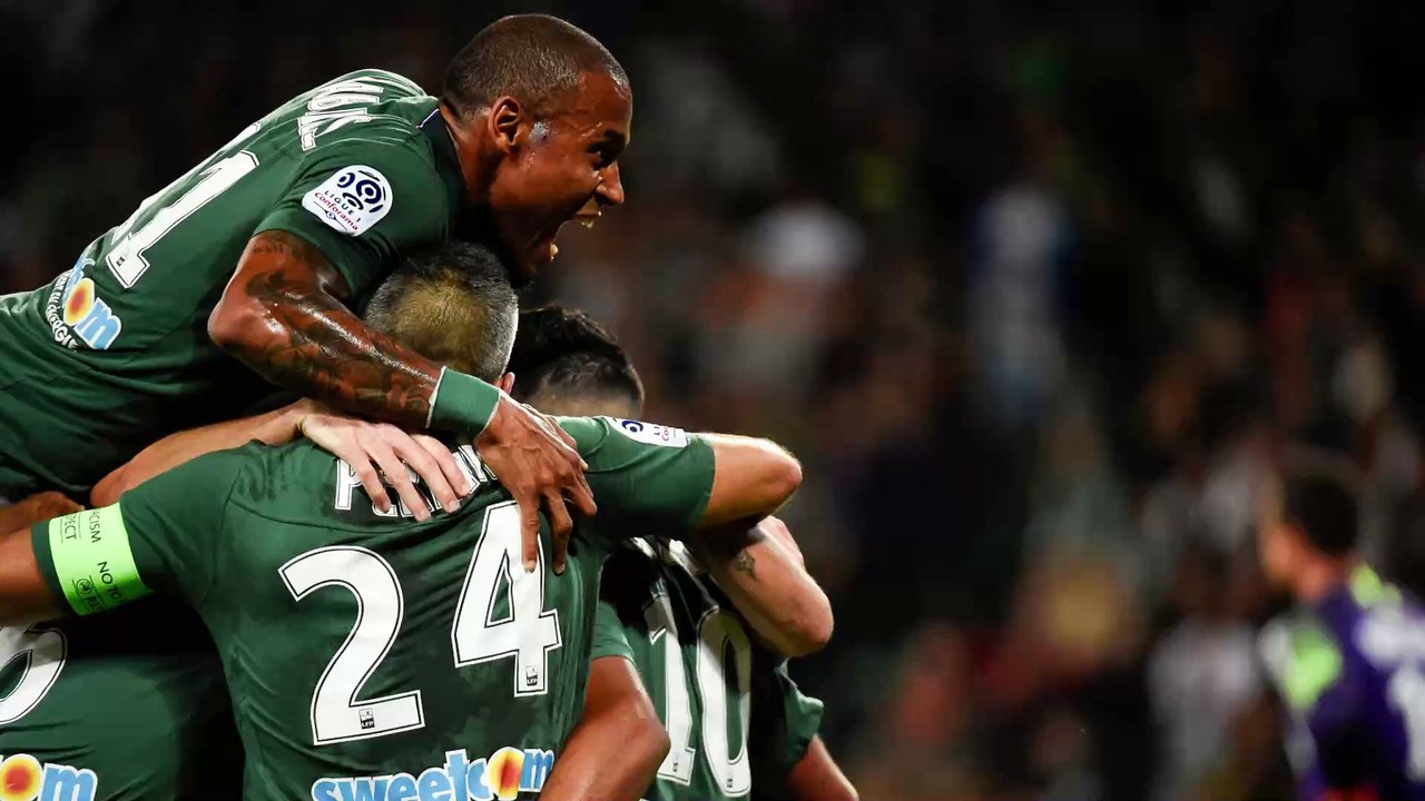 Ligue 1 - 8e Journée _ Victoire Des Verts Face À Monaco 2-0 - HIRES