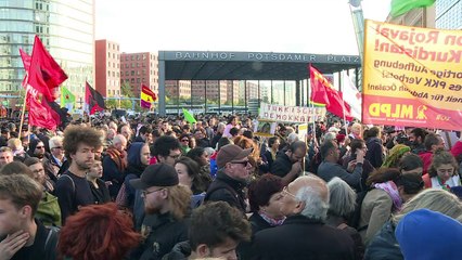 Berlin protests against Erdogan's visit to Germany