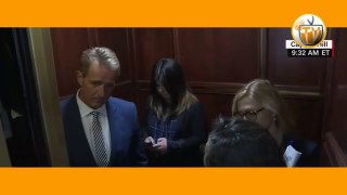 ‘DON'T Look AWAY from ME!’ Watch FURIOUS women CONFRONT cowering Jeff Flake for supporting Kavanaugh