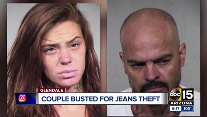 Man arrested for stealing $6,000 in jeans from Glendale store