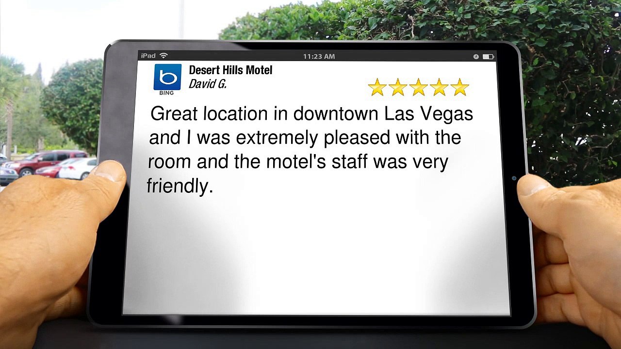 Desert Hills Motel Las Vegas Wonderful 5 Star Review by David G. at JudysBook User Review