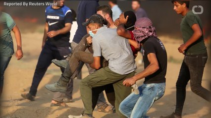 Israeli Troops Fire On Palestinian Protesters Killing Seven