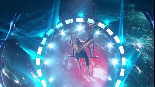 Duo Transcend- Blindfolded Couple Performs Breathtaking Trapeze - America's Got Talent 2018