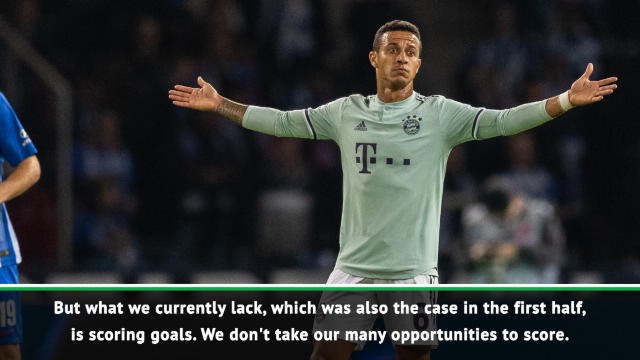 Bayern 'dominated' in Hertha loss, but Kovac laments goal struggles